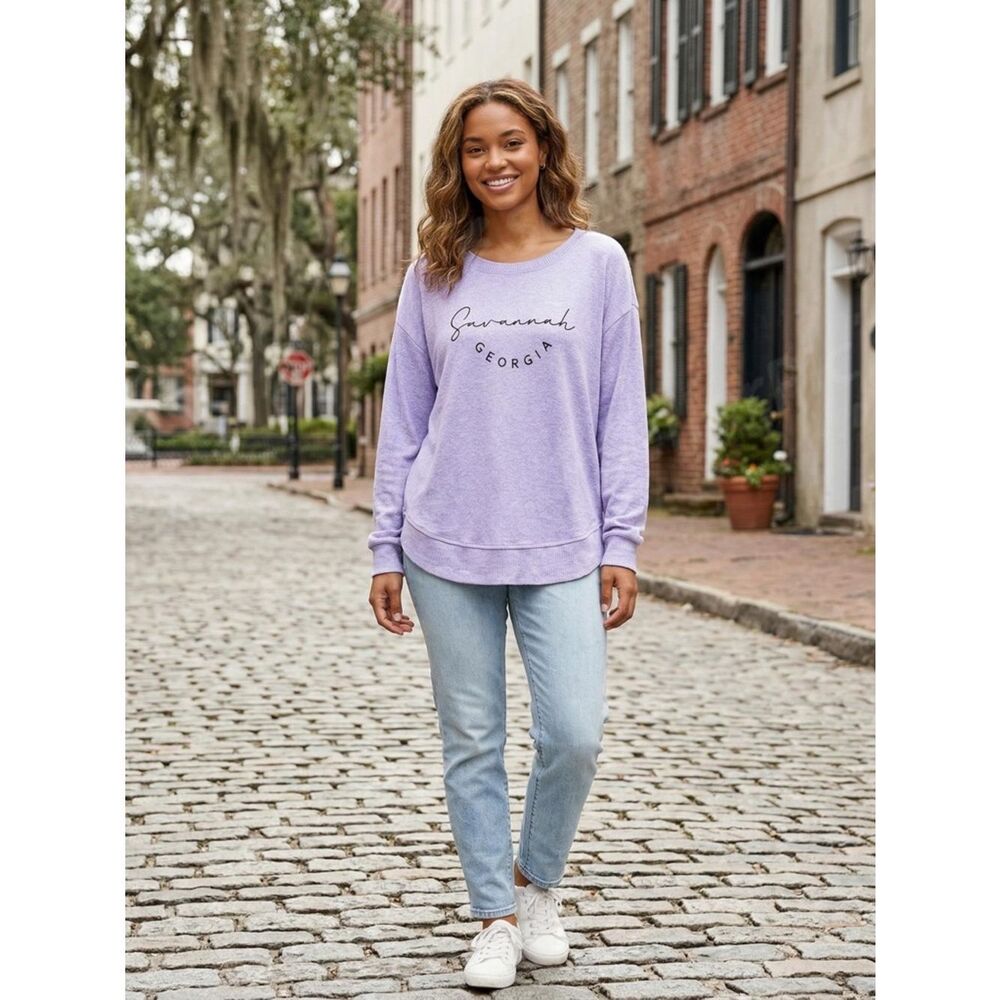 Heritage Light Purple Savannah Sweatshirt